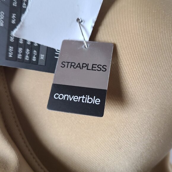 MARILYN MONROE FULL BODY CONTROL BRIEFER SHAPING BODYSUIT | NUDE | SIZE 2X | NWT - Picture 5 of 14